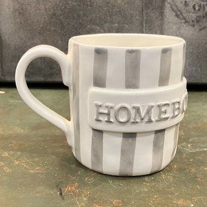 Mud Pie Homebody 16 oz Ceramic Mug - NWT